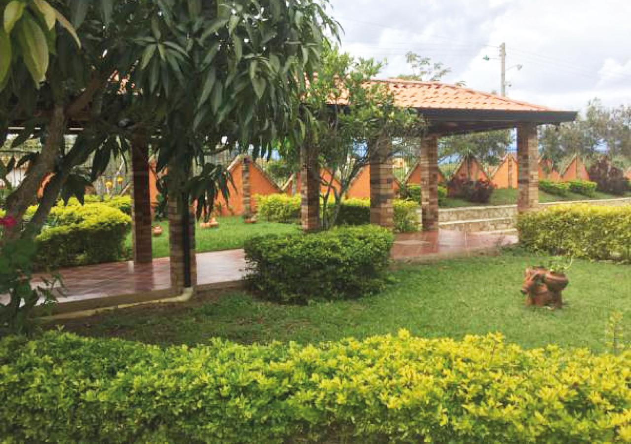Hotel Cristo Rey Campestre Los Santos  Exterior photo