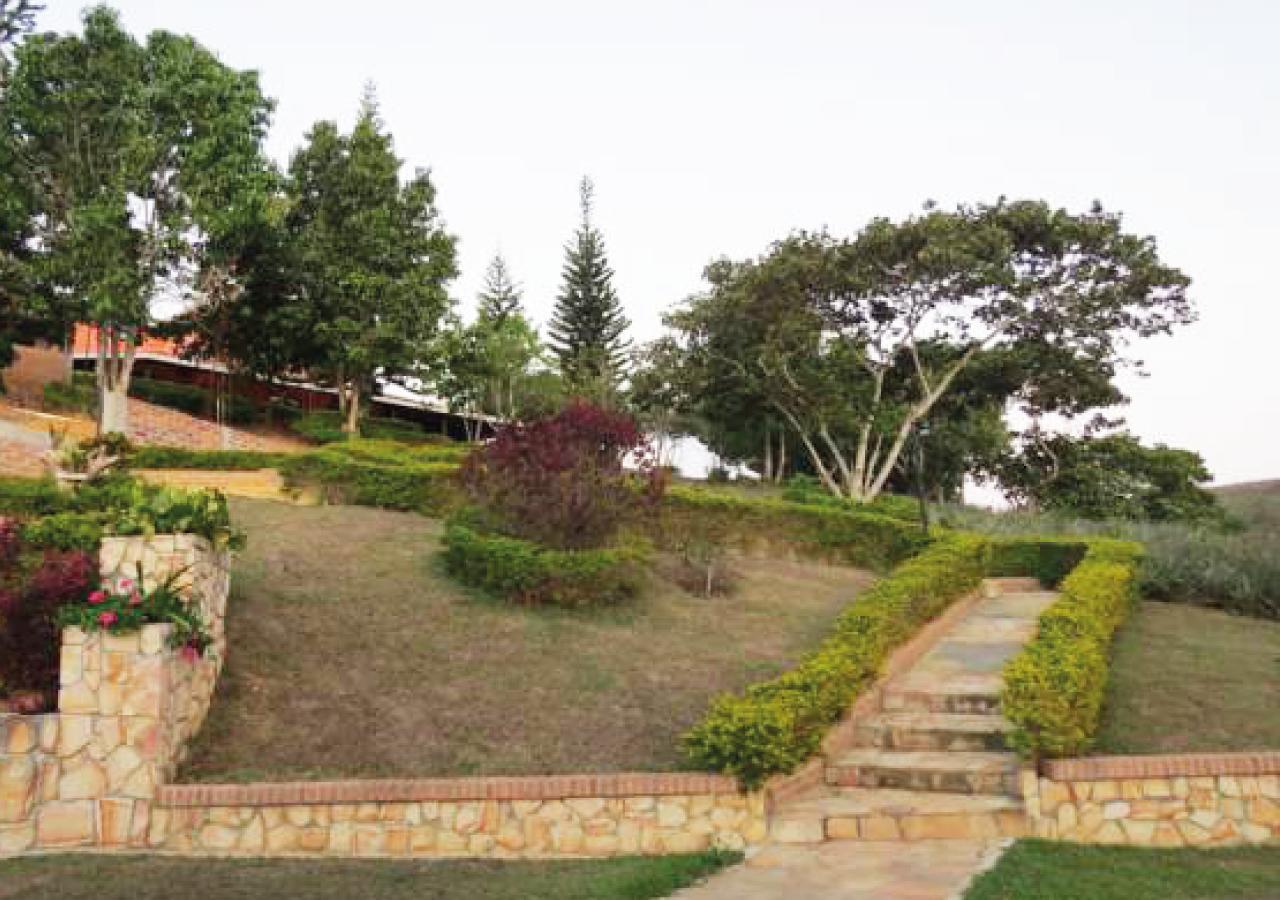 Hotel Cristo Rey Campestre Los Santos  Exterior photo