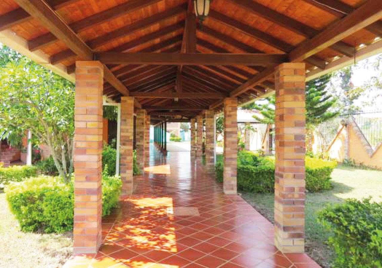 Hotel Cristo Rey Campestre Los Santos  Exterior photo